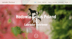 Desktop Screenshot of bellus.labrador.pl