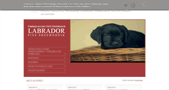 Desktop Screenshot of fundacja.labrador.pl